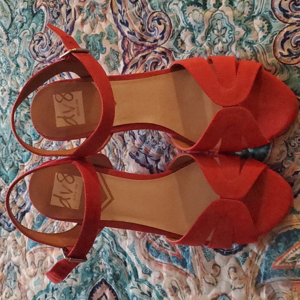 Dolce Vita Red Wedge 9